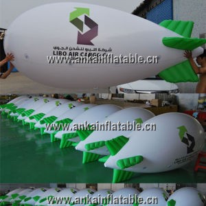 Outdoor Inflatable Helium Balloon Blimp Shape